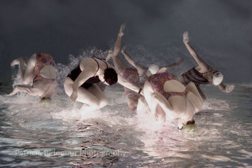 Patricia Ridenour_Surface_Synchronized swimming