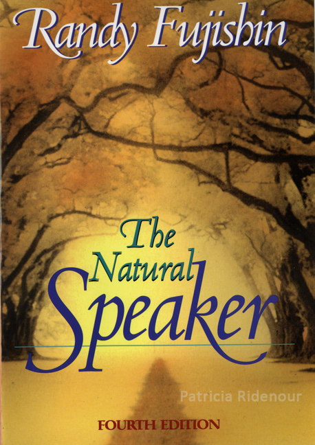 Patricia Ridenour_The Natural Speaker_Randy Fujishin_oak alley